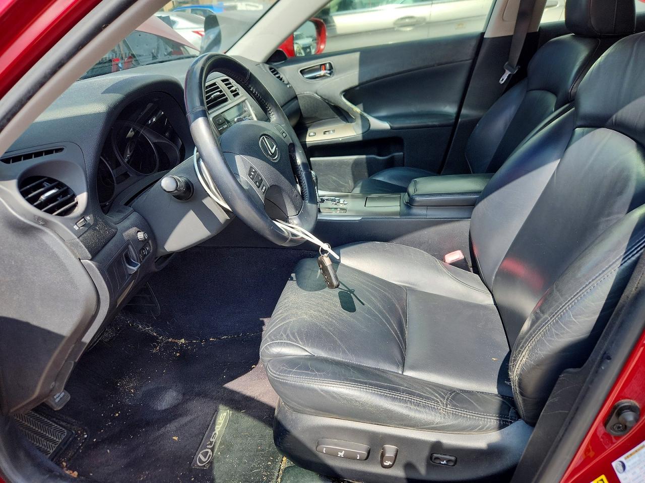 2008 Lexus Is 250 Burgundy vin: JTHBK262485072310