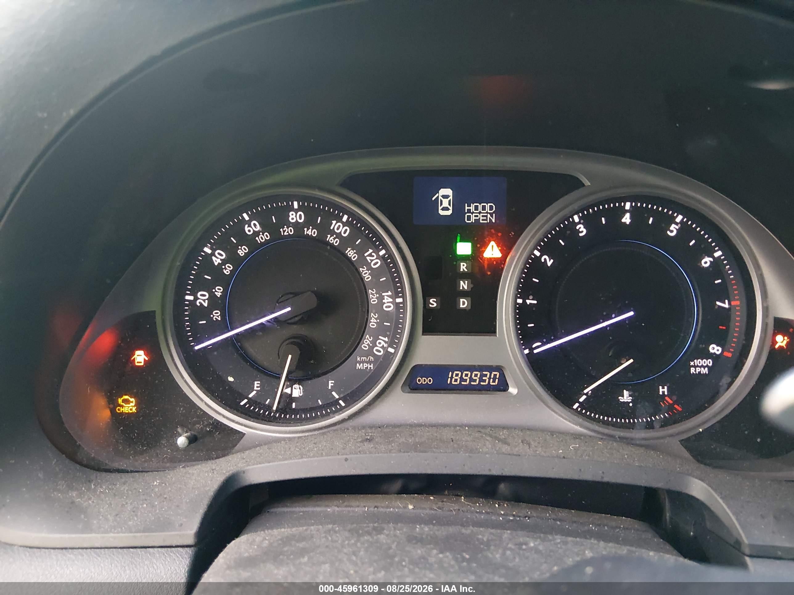 2008 Lexus Is 250 Серебряный vin: JTHBK262485078754