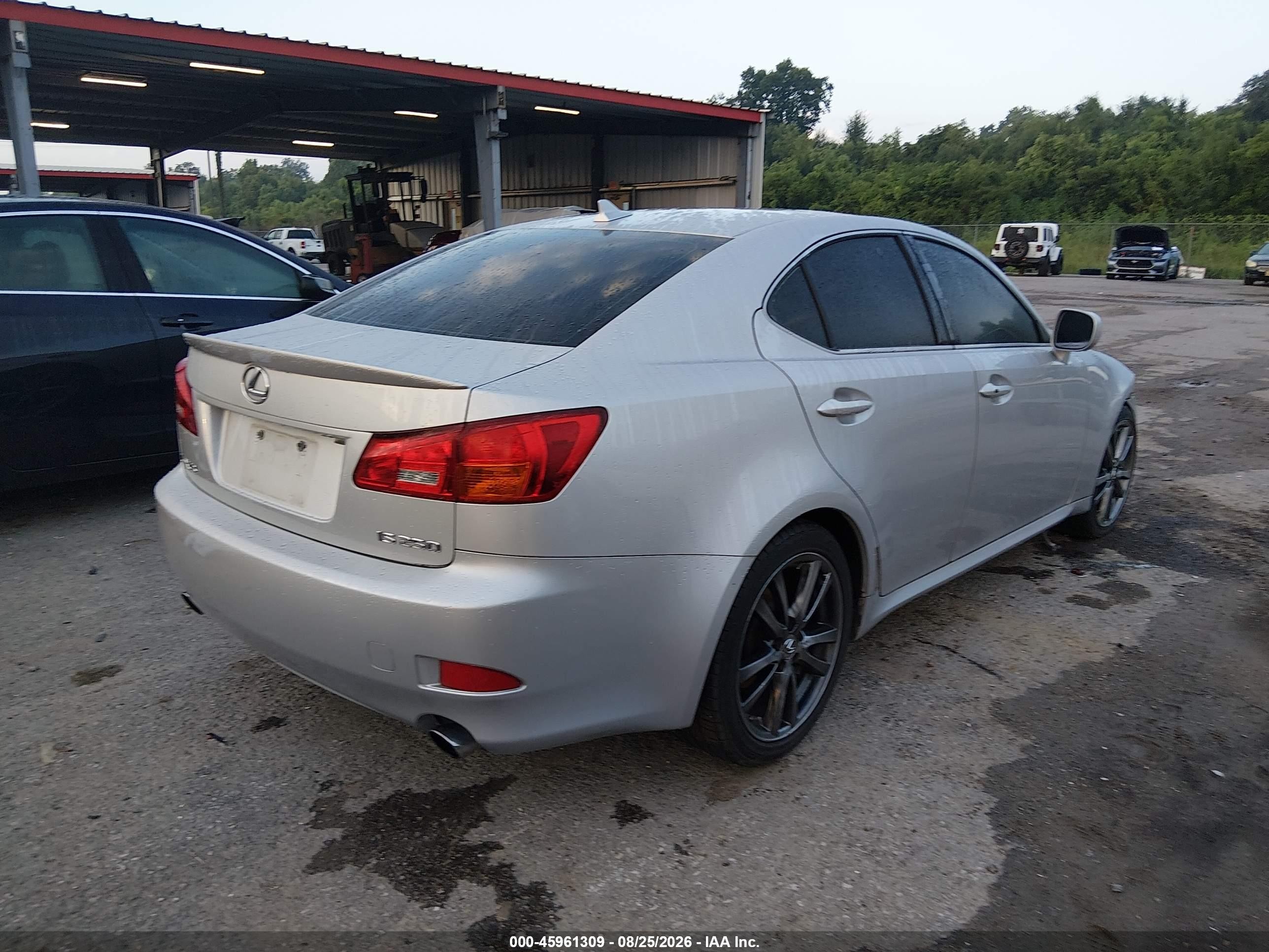 2008 Lexus Is 250 Серебряный vin: JTHBK262485078754