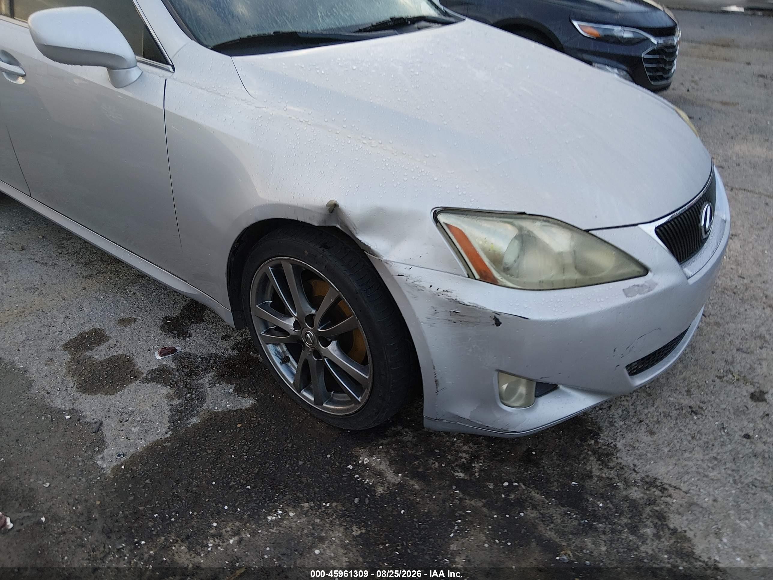2008 Lexus Is 250 Серебряный vin: JTHBK262485078754