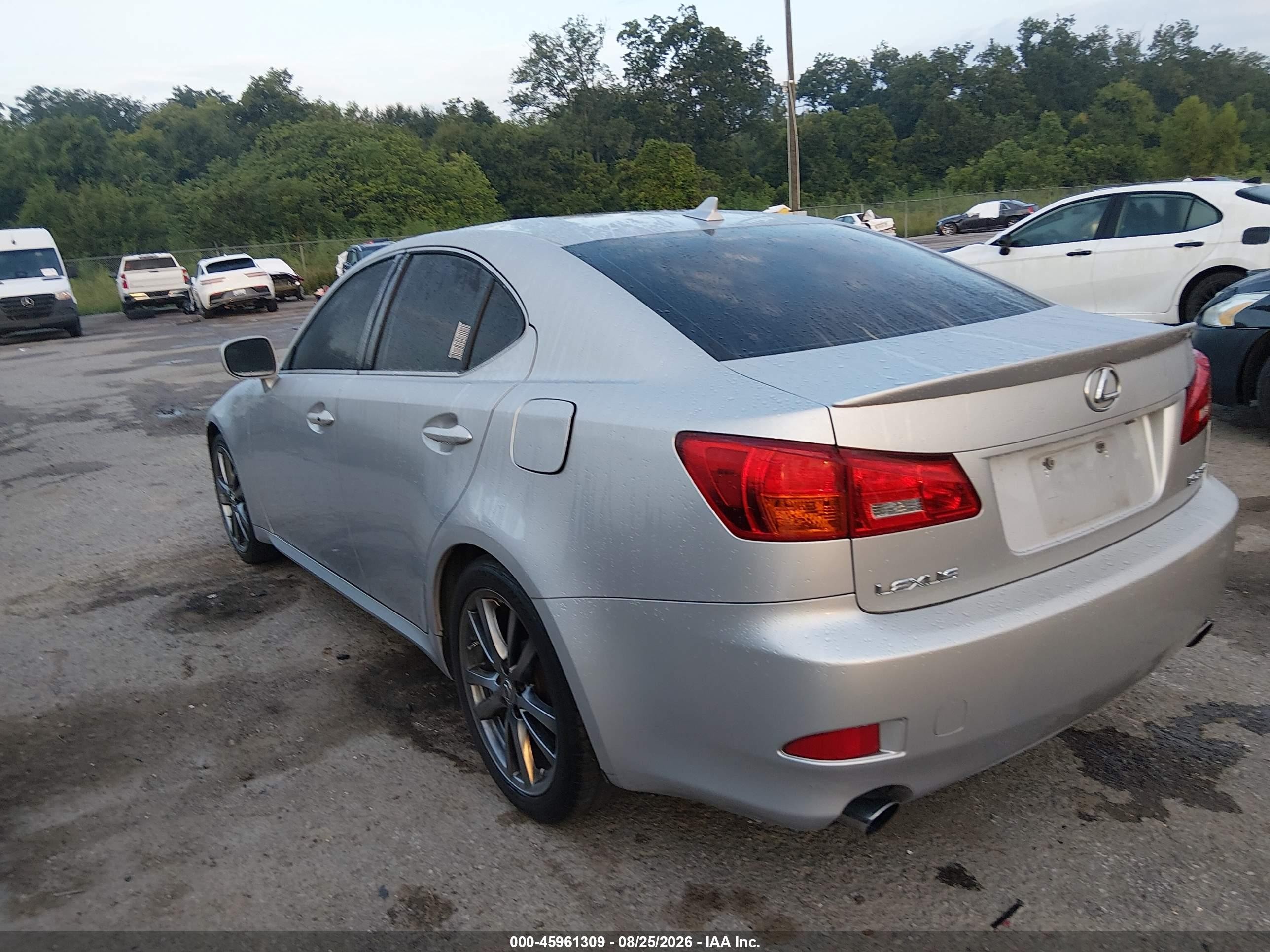 2008 Lexus Is 250 Серебряный vin: JTHBK262485078754
