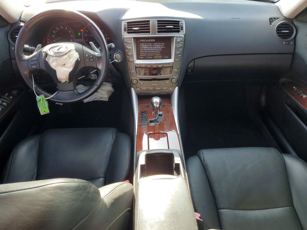 2008 Lexus Is 250 Base Черный vin: JTHBK262485084473