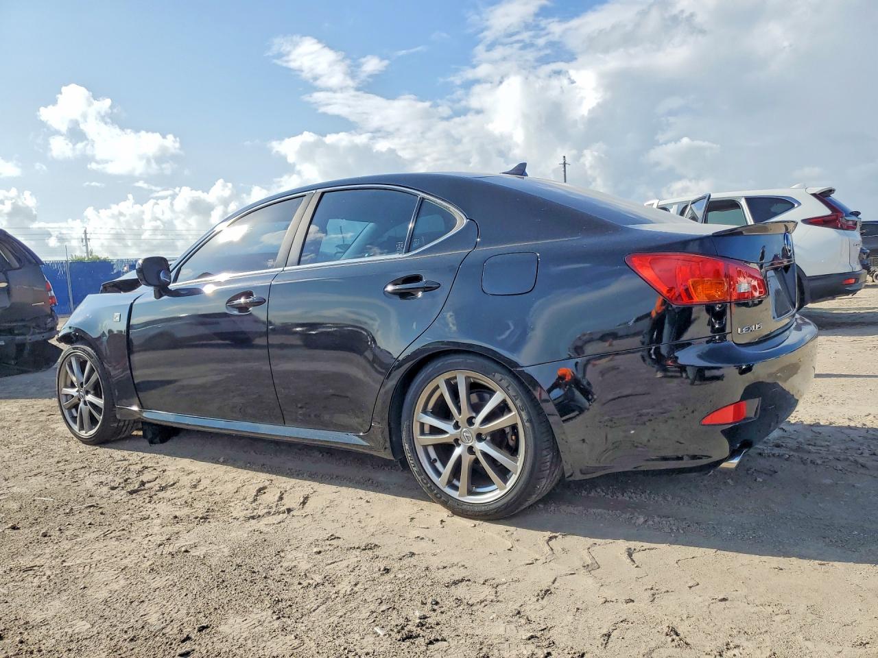 2008 Lexus Is 250 Base Черный vin: JTHBK262485084473