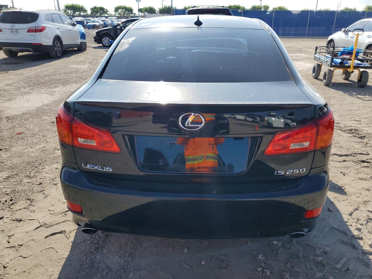 2008 Lexus Is 250 Base Черный vin: JTHBK262485084473