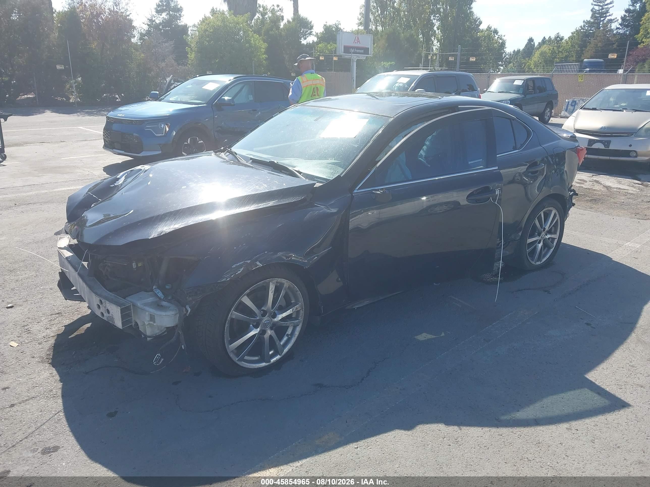2008 Lexus Is 250   Black vin: JTHBK262485085767