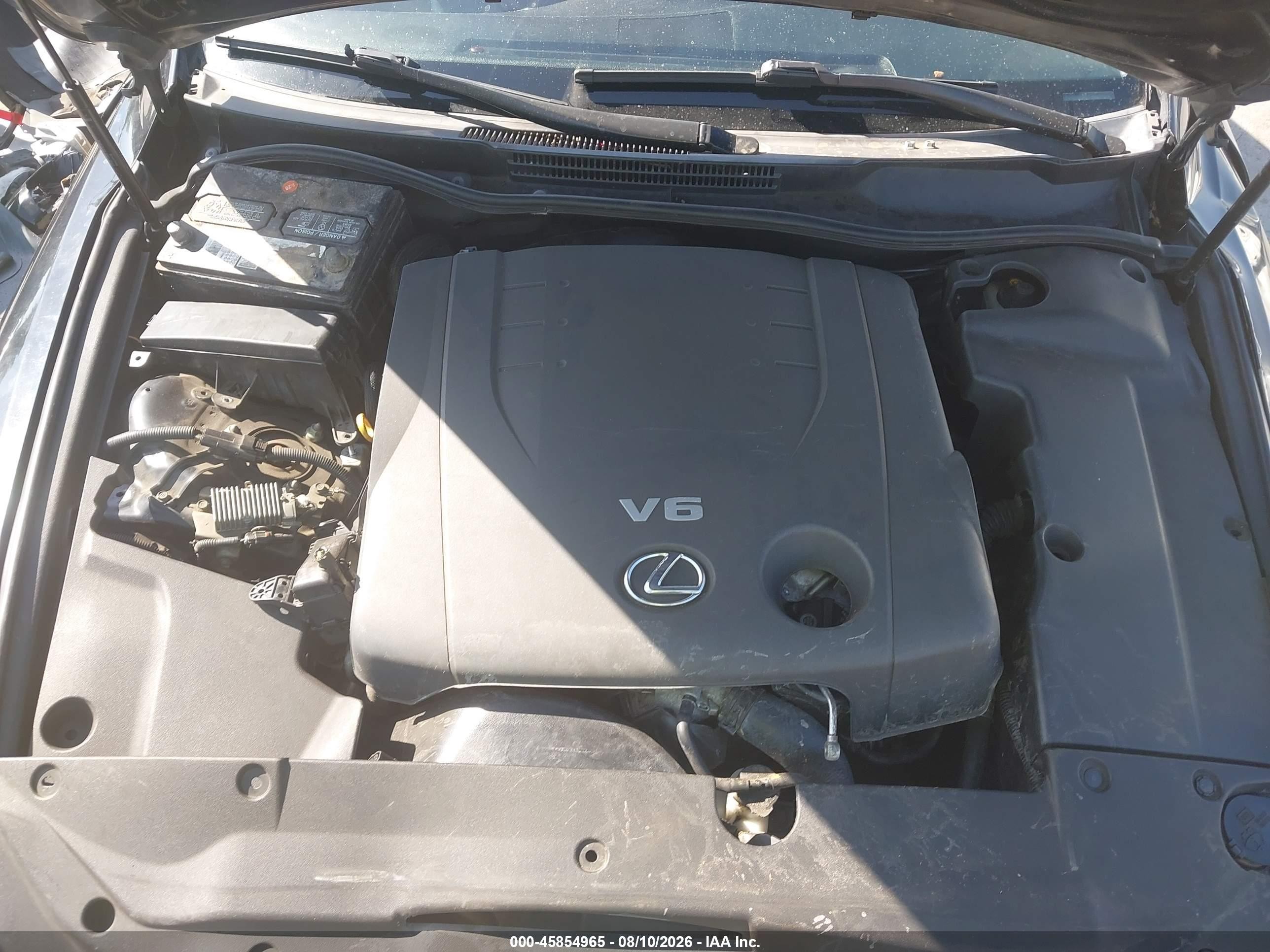 2008 Lexus Is 250   Black vin: JTHBK262485085767