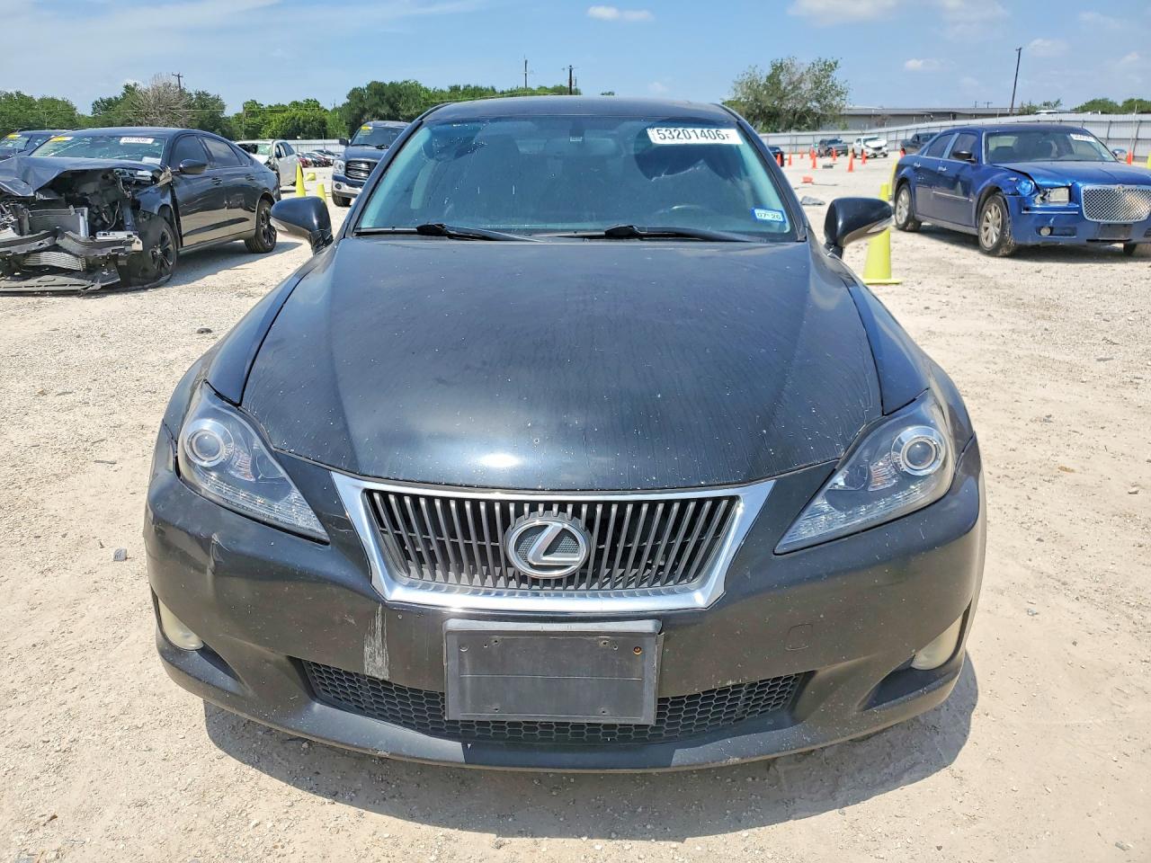 2009 Lexus Is 250 Black vin: JTHBK262495087682