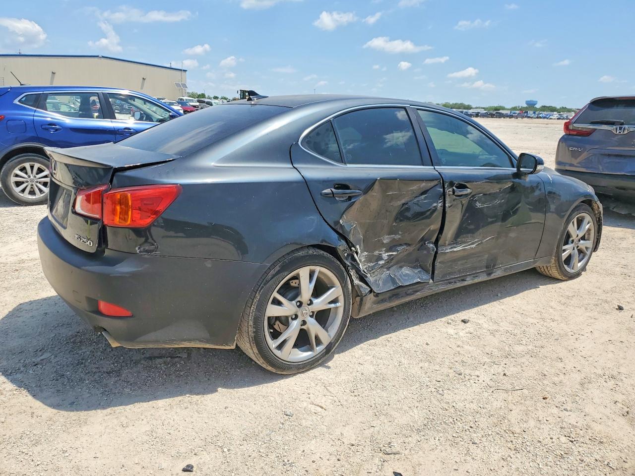 2009 Lexus Is 250 Black vin: JTHBK262495087682