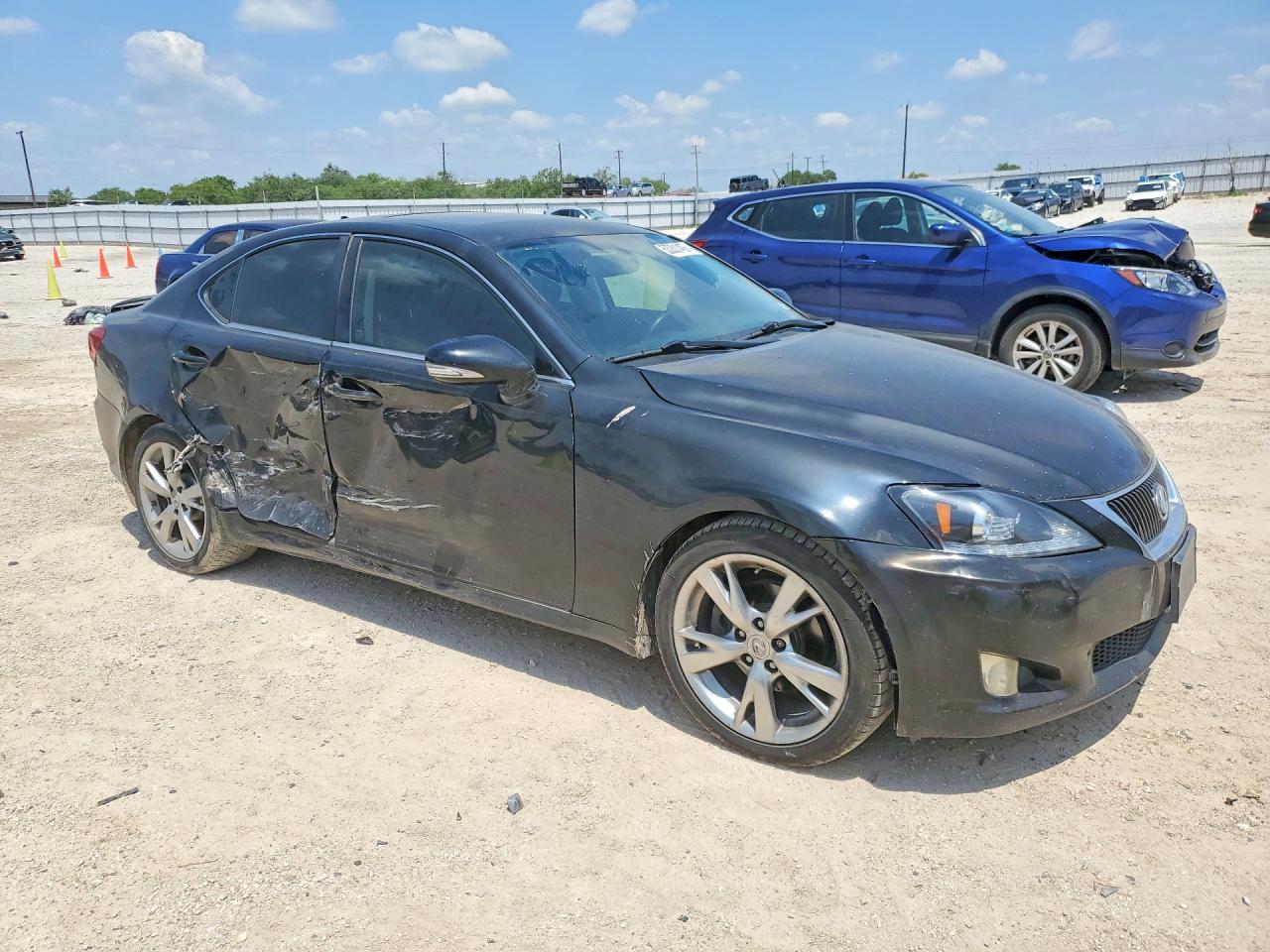 2009 Lexus Is 250 Black vin: JTHBK262495087682