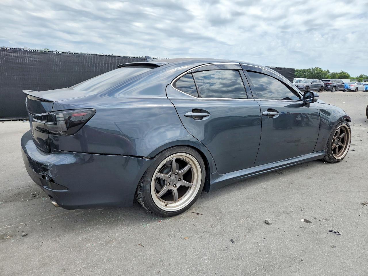 2009 Lexus Is 250 Base Gray vin: JTHBK262495090789