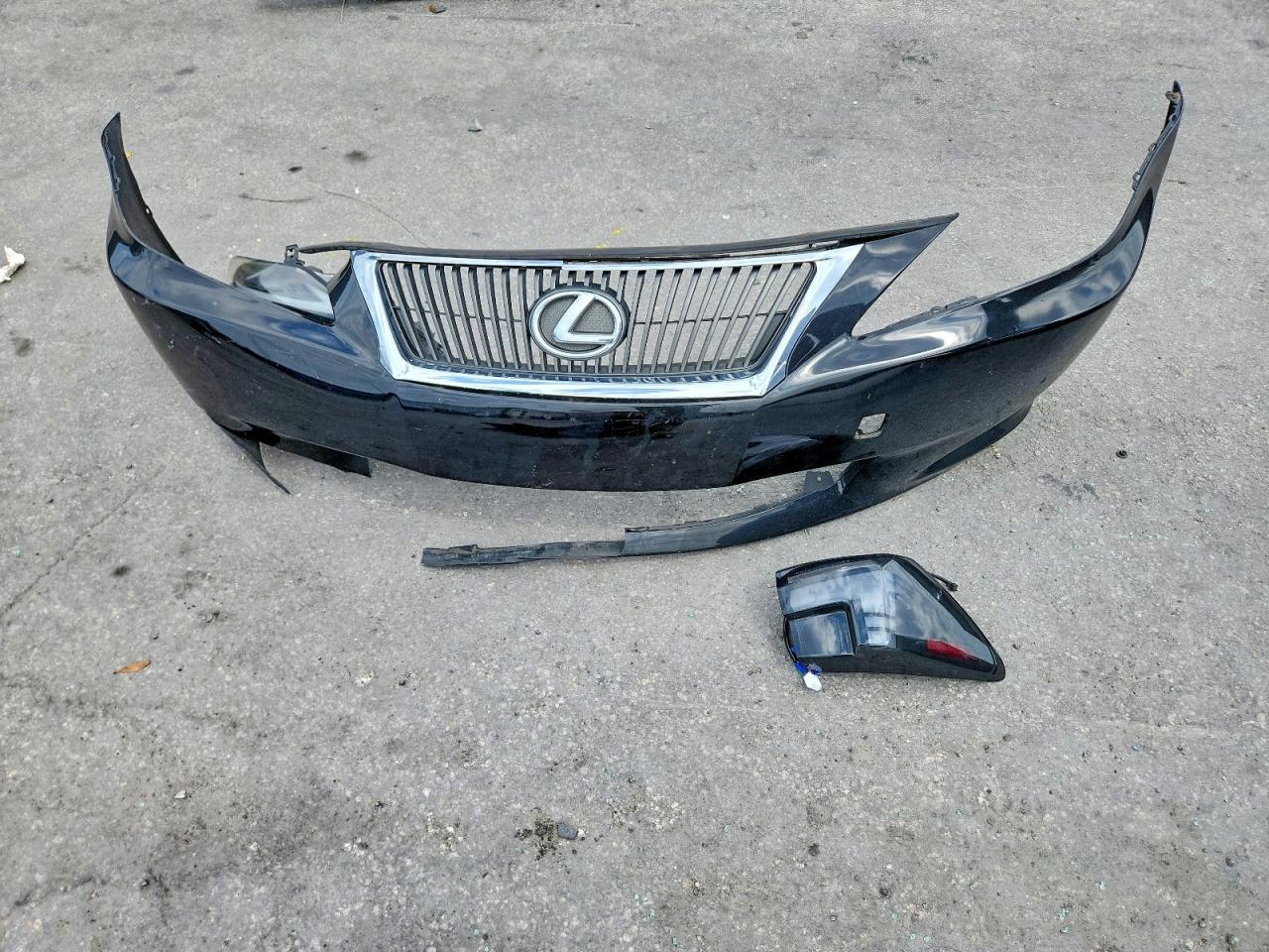 2009 Lexus Is 250 Base Gray vin: JTHBK262495090789