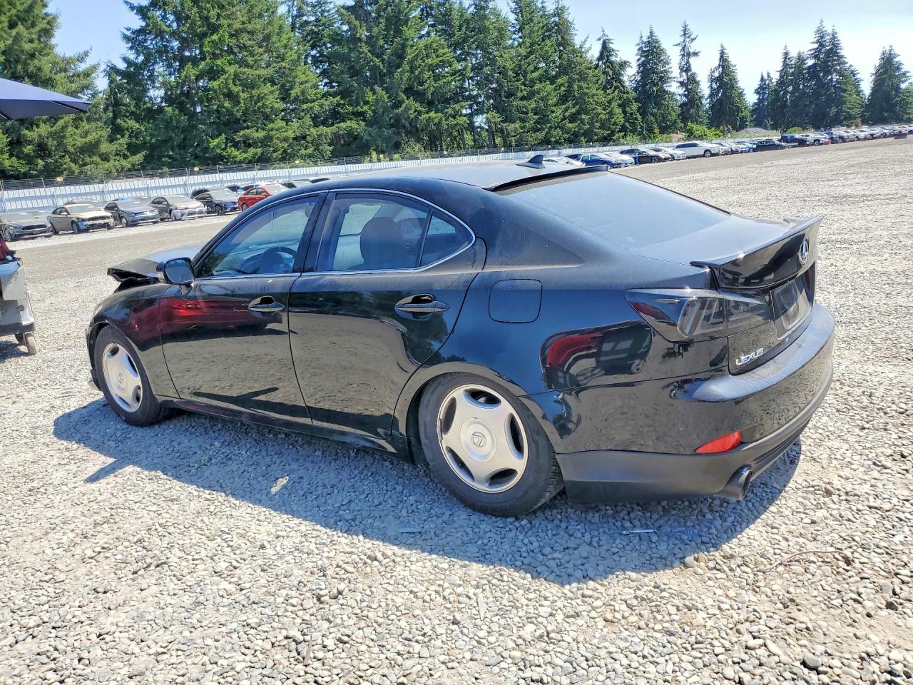 2009 Lexus Is 250 Black vin: JTHBK262495091621