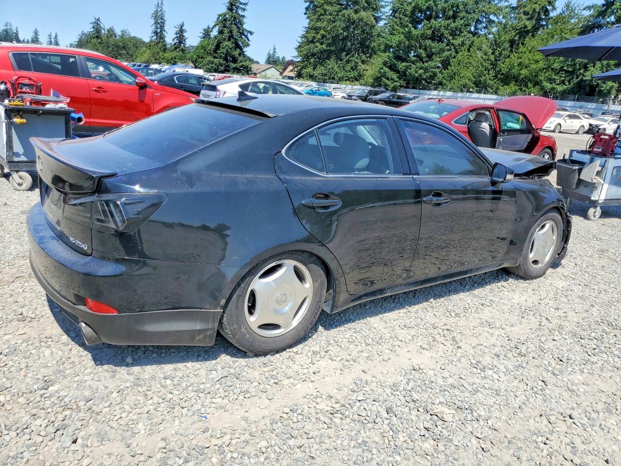 2009 Lexus Is 250 Black vin: JTHBK262495091621