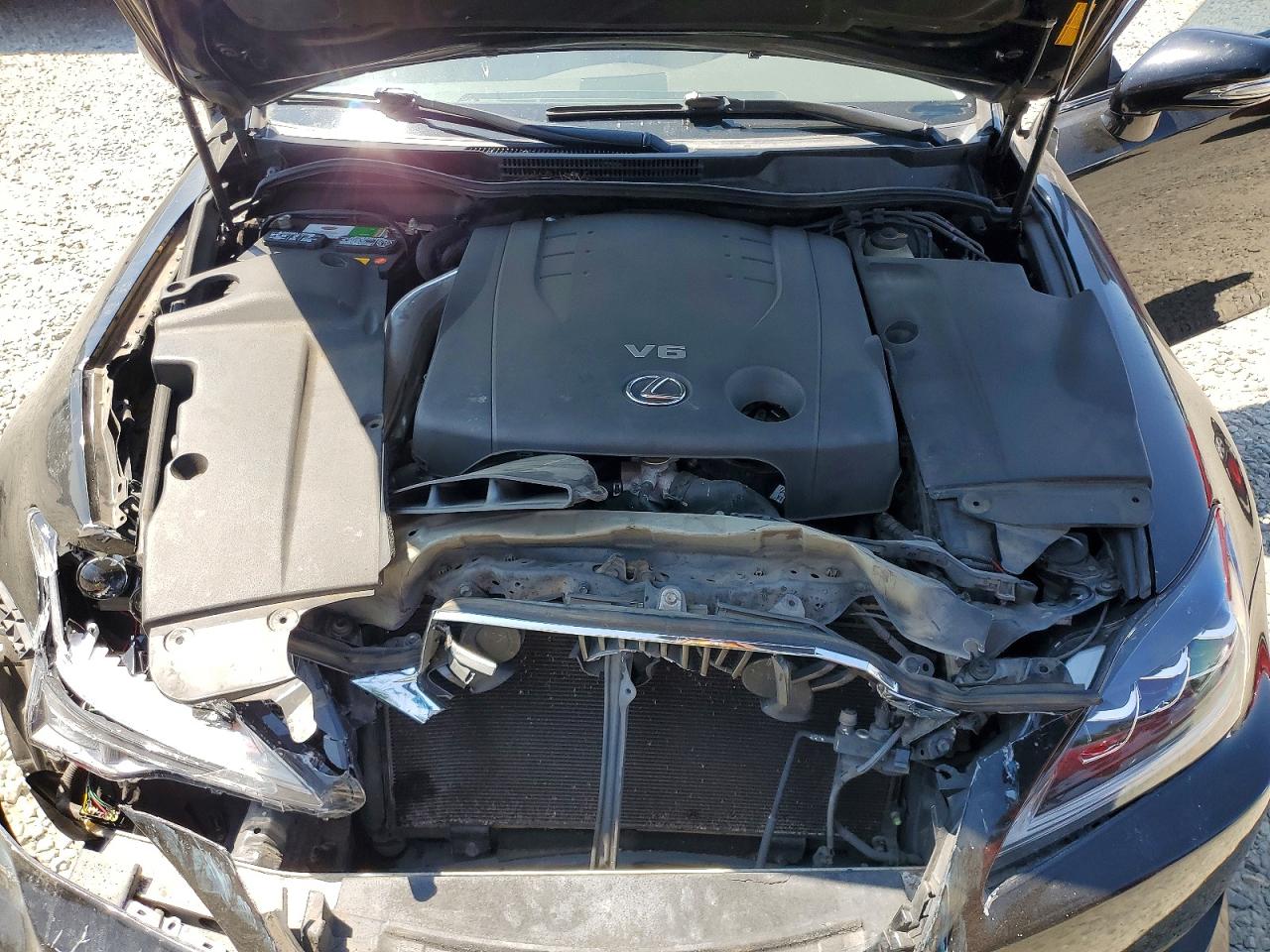 2009 Lexus Is 250 Black vin: JTHBK262495091621