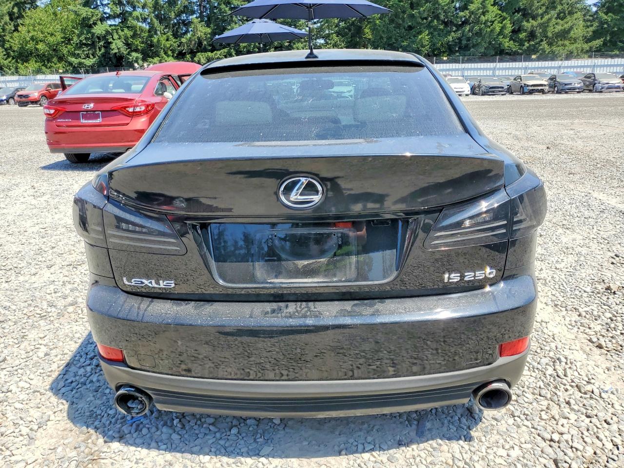 2009 Lexus Is 250 Black vin: JTHBK262495091621