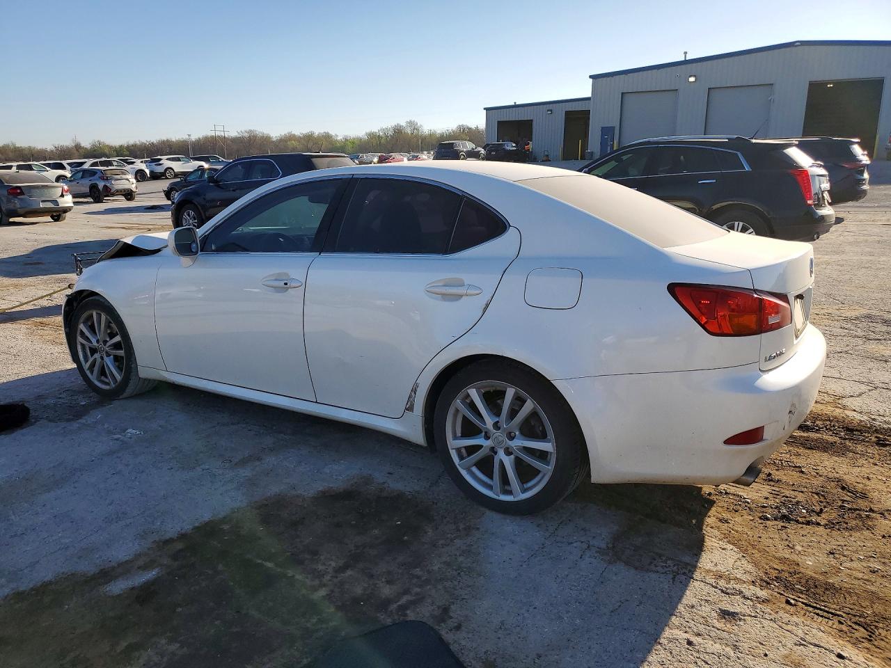 2006 Lexus Is 250 Base White vin: JTHBK262562007089