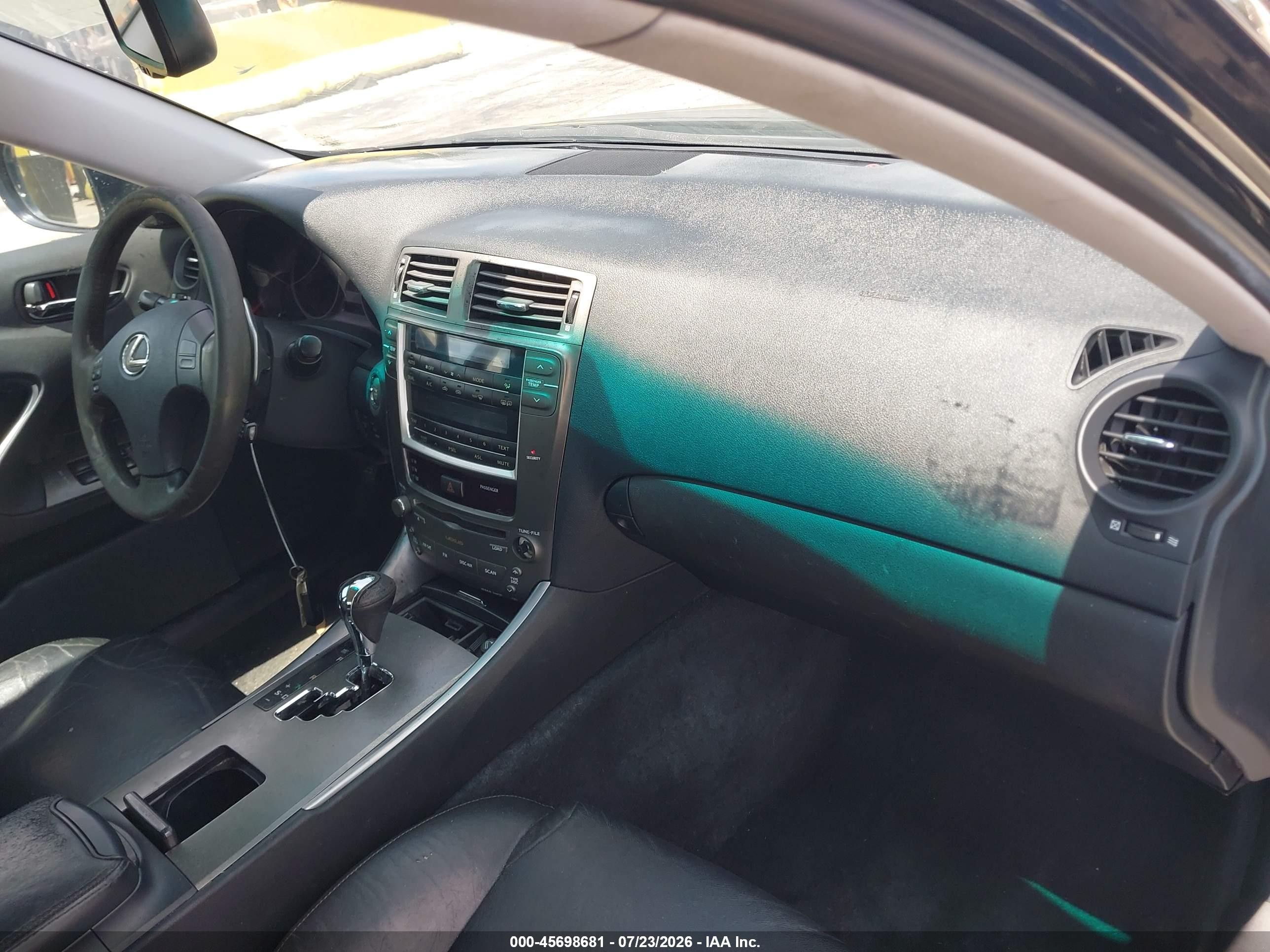 2006 Lexus Is 250   Blue vin: JTHBK262565001470