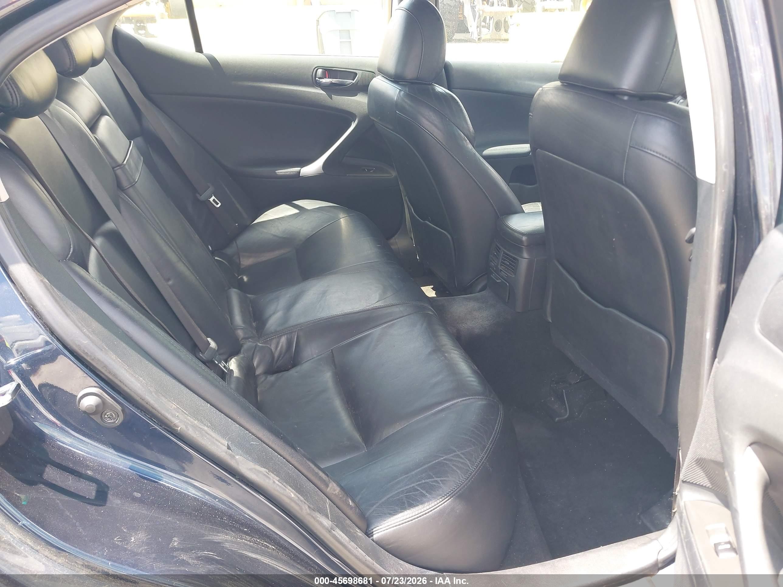 2006 Lexus Is 250   Blue vin: JTHBK262565001470