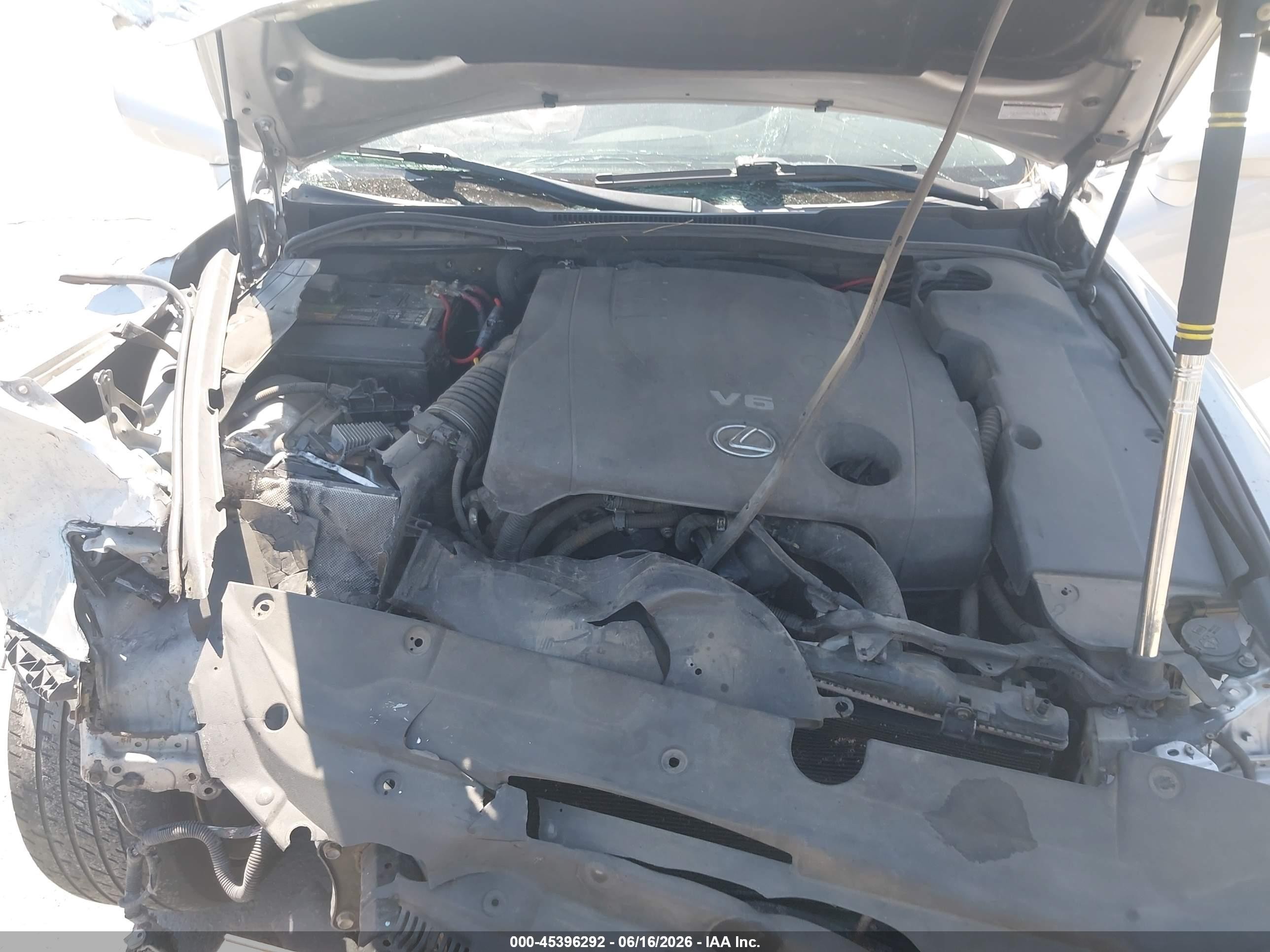 2006 Lexus Is 250   Silver vin: JTHBK262565012713