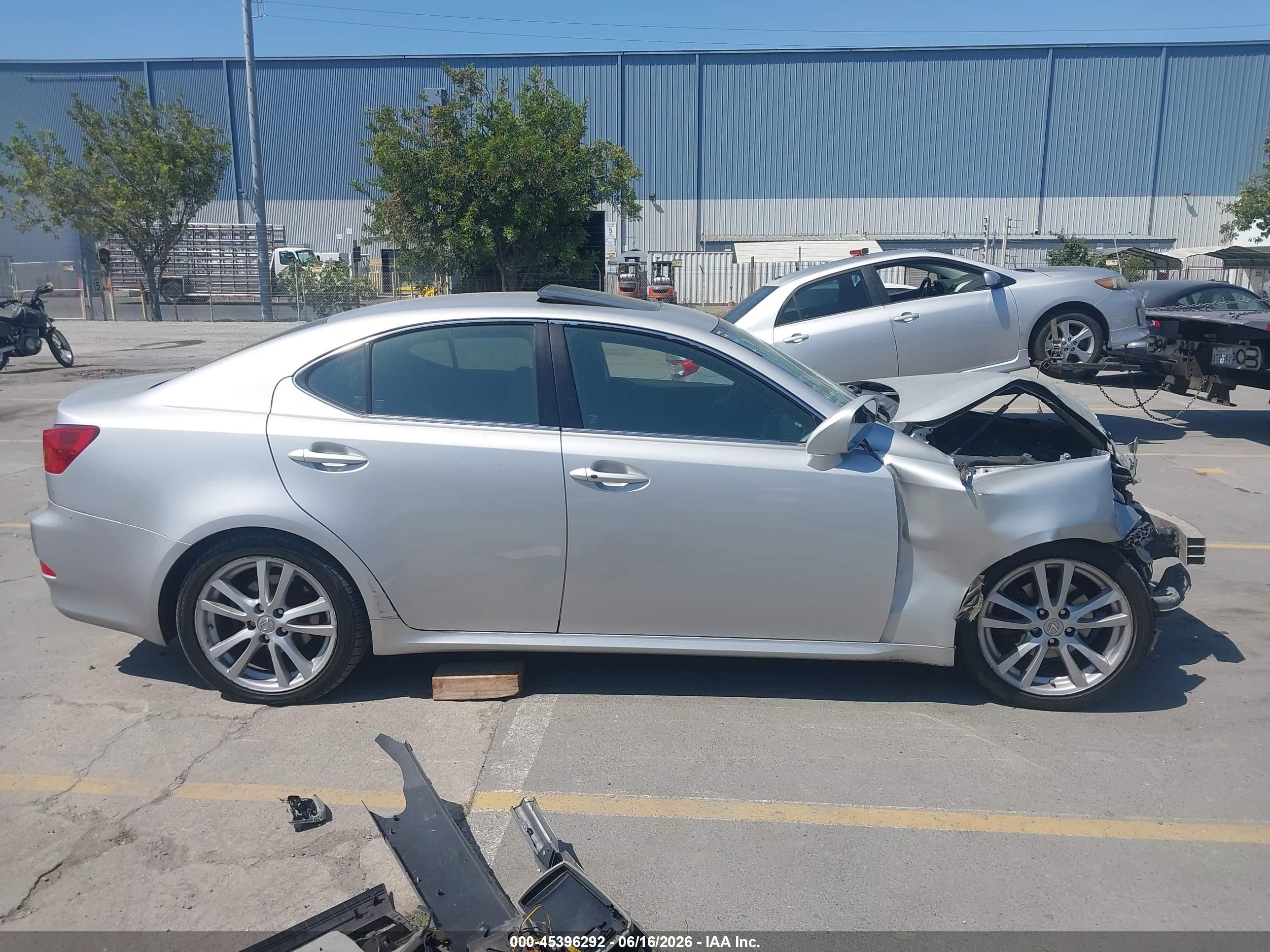 2006 Lexus Is 250   Silver vin: JTHBK262565012713