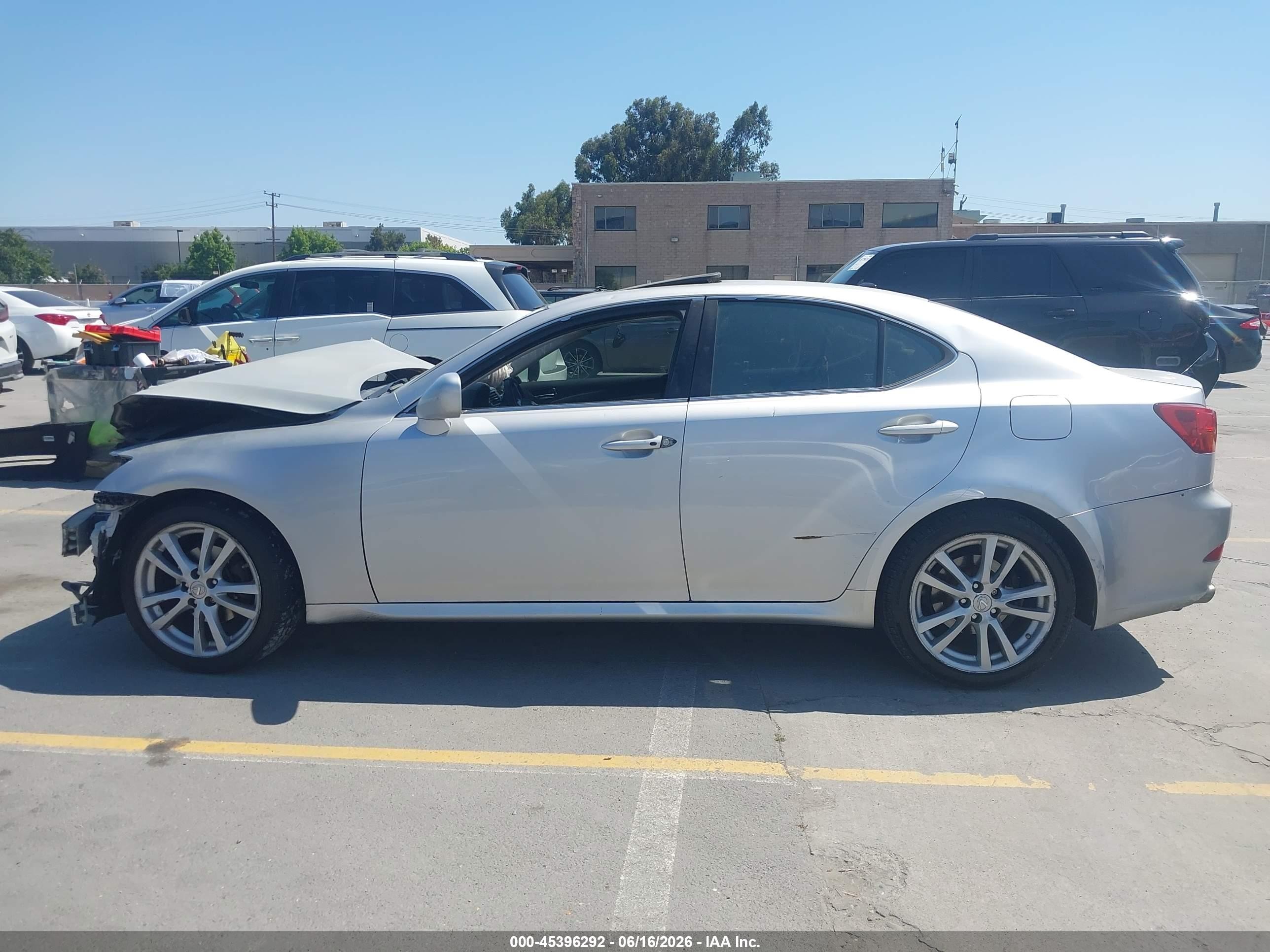 2006 Lexus Is 250   Silver vin: JTHBK262565012713