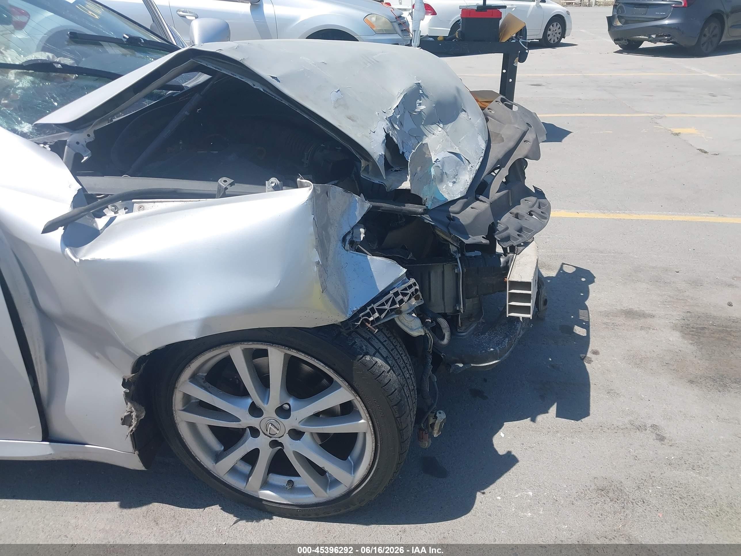 2006 Lexus Is 250   Silver vin: JTHBK262565012713