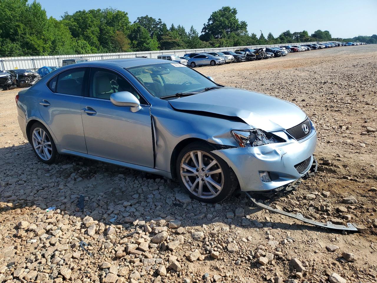 2007 Lexus Is 250 Blue vin: JTHBK262572025044