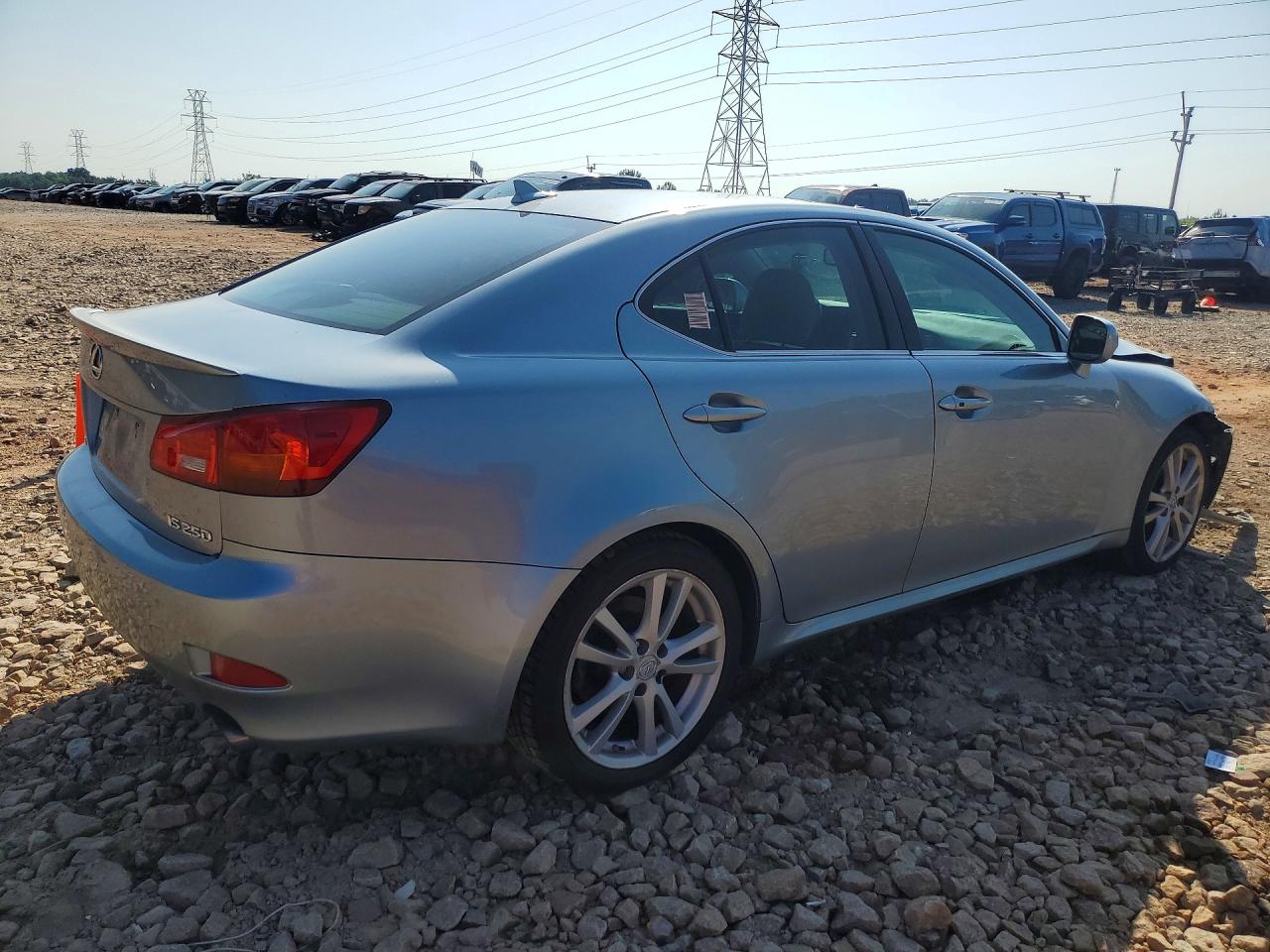 2007 Lexus Is 250 Blue vin: JTHBK262572025044