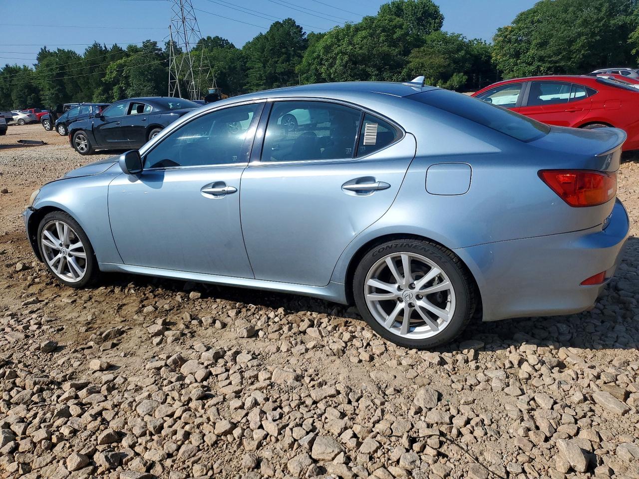 2007 Lexus Is 250 Blue vin: JTHBK262572025044