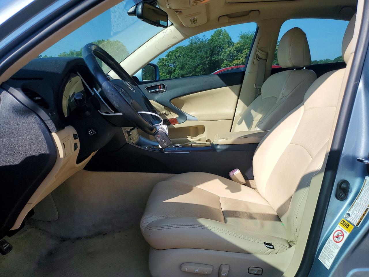 2007 Lexus Is 250 Blue vin: JTHBK262572025044