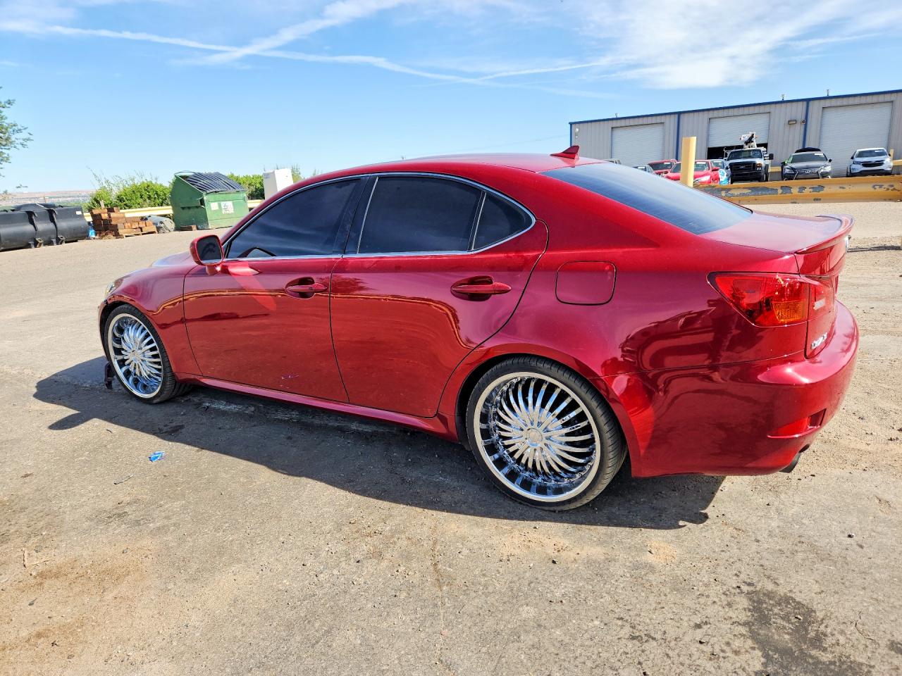 2007 Lexus Is 250 Red vin: JTHBK262572028185