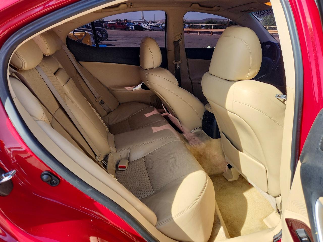 2007 Lexus Is 250 Red vin: JTHBK262572028185