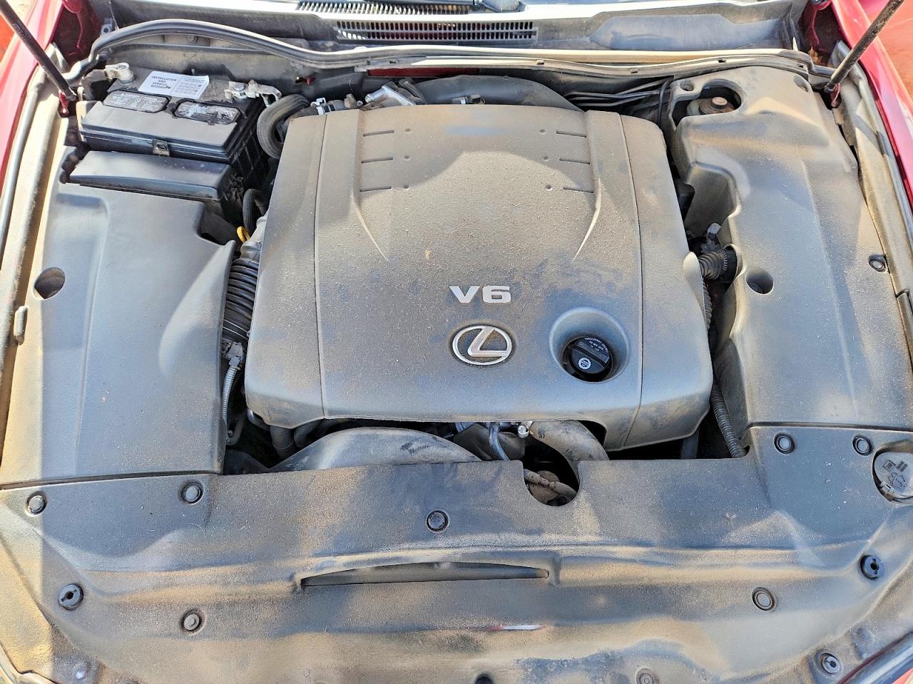 2007 Lexus Is 250 Red vin: JTHBK262572028185