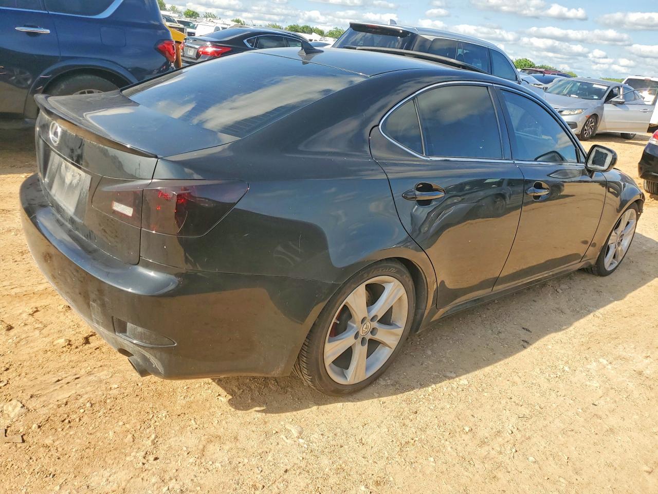 2007 Lexus Is 250 Black vin: JTHBK262572046363