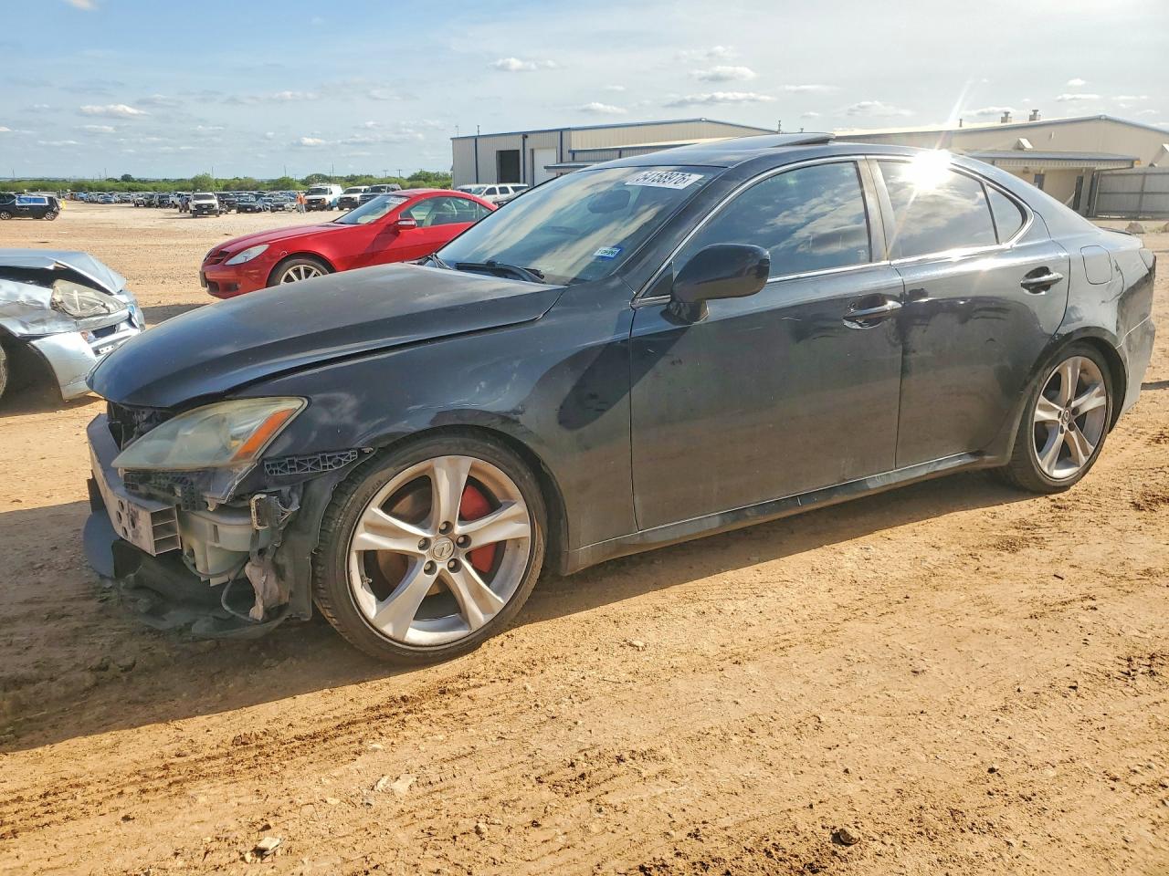 2007 Lexus Is 250 Black vin: JTHBK262572046363