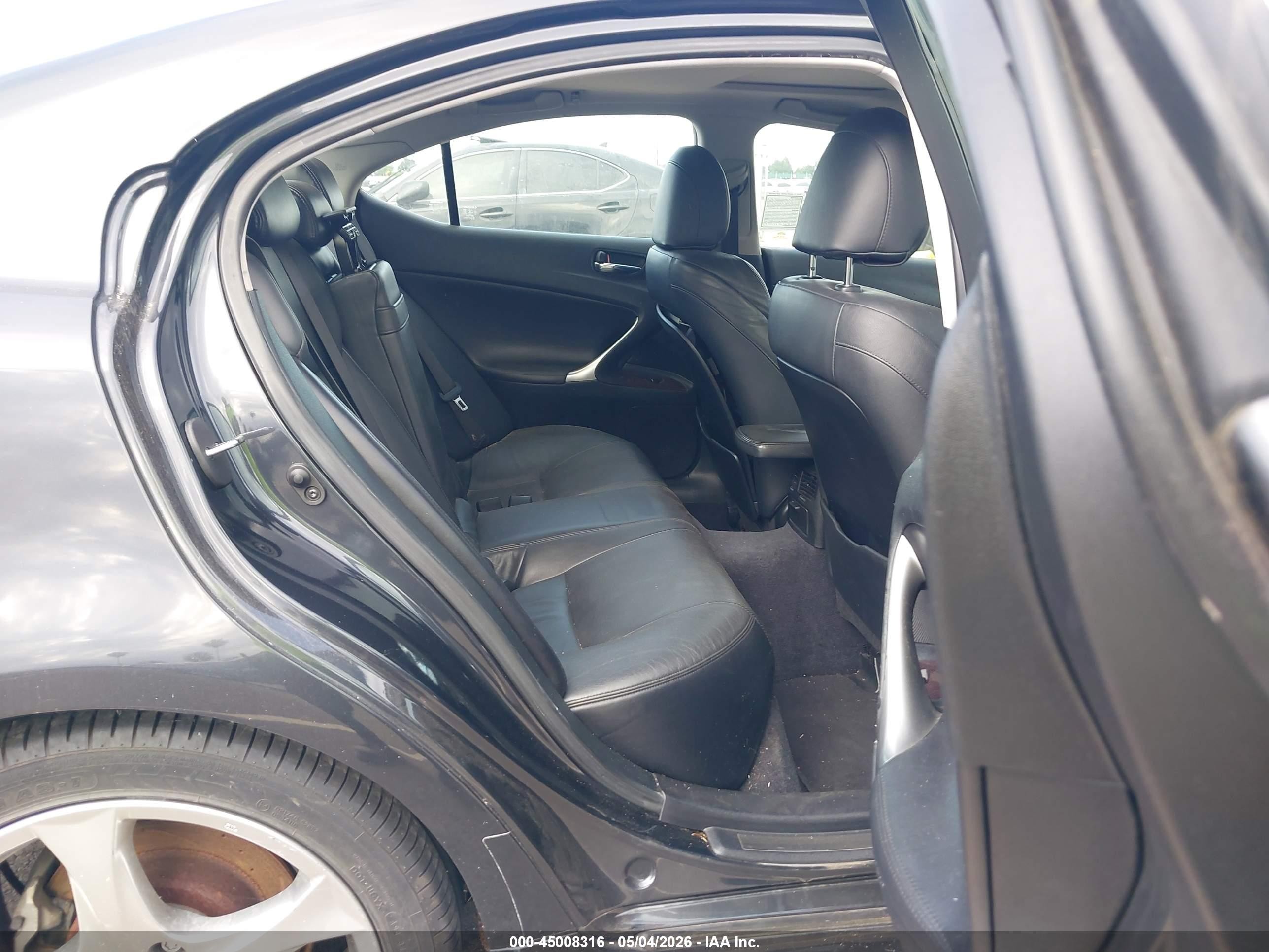 2007 Lexus Is 250   Gray vin: JTHBK262572056844