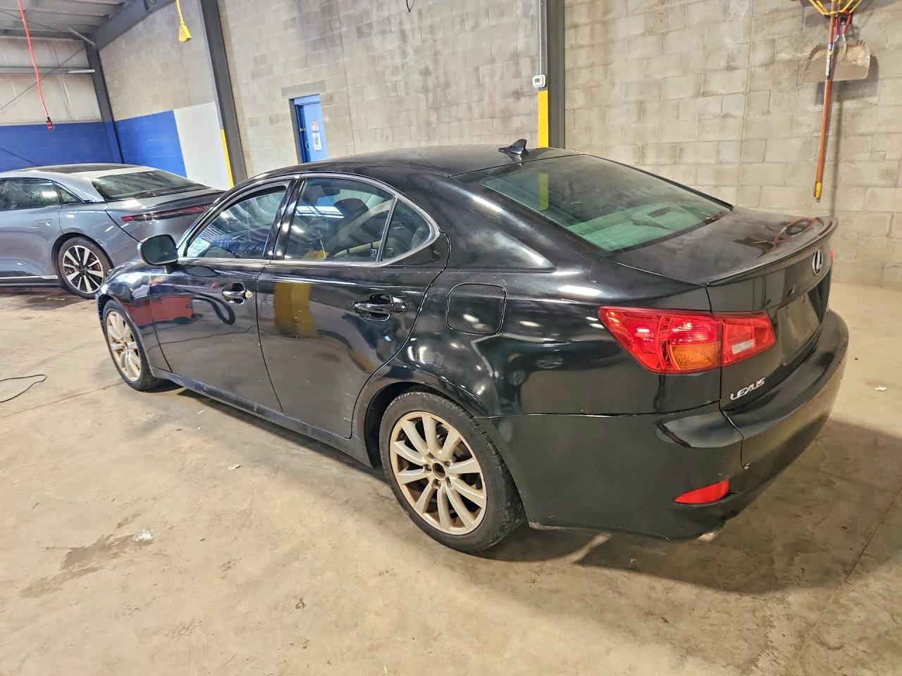 2007 Lexus Is 250 Base Black vin: JTHBK262575032526