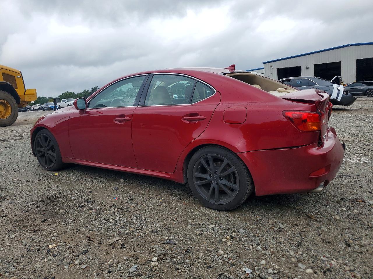 2007 Lexus Is 250 Red vin: JTHBK262575034082