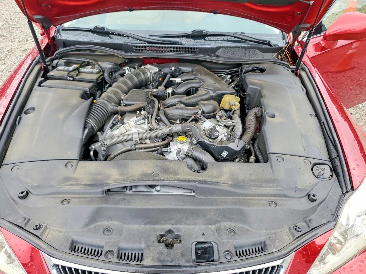 2007 Lexus Is 250 Red vin: JTHBK262575034082