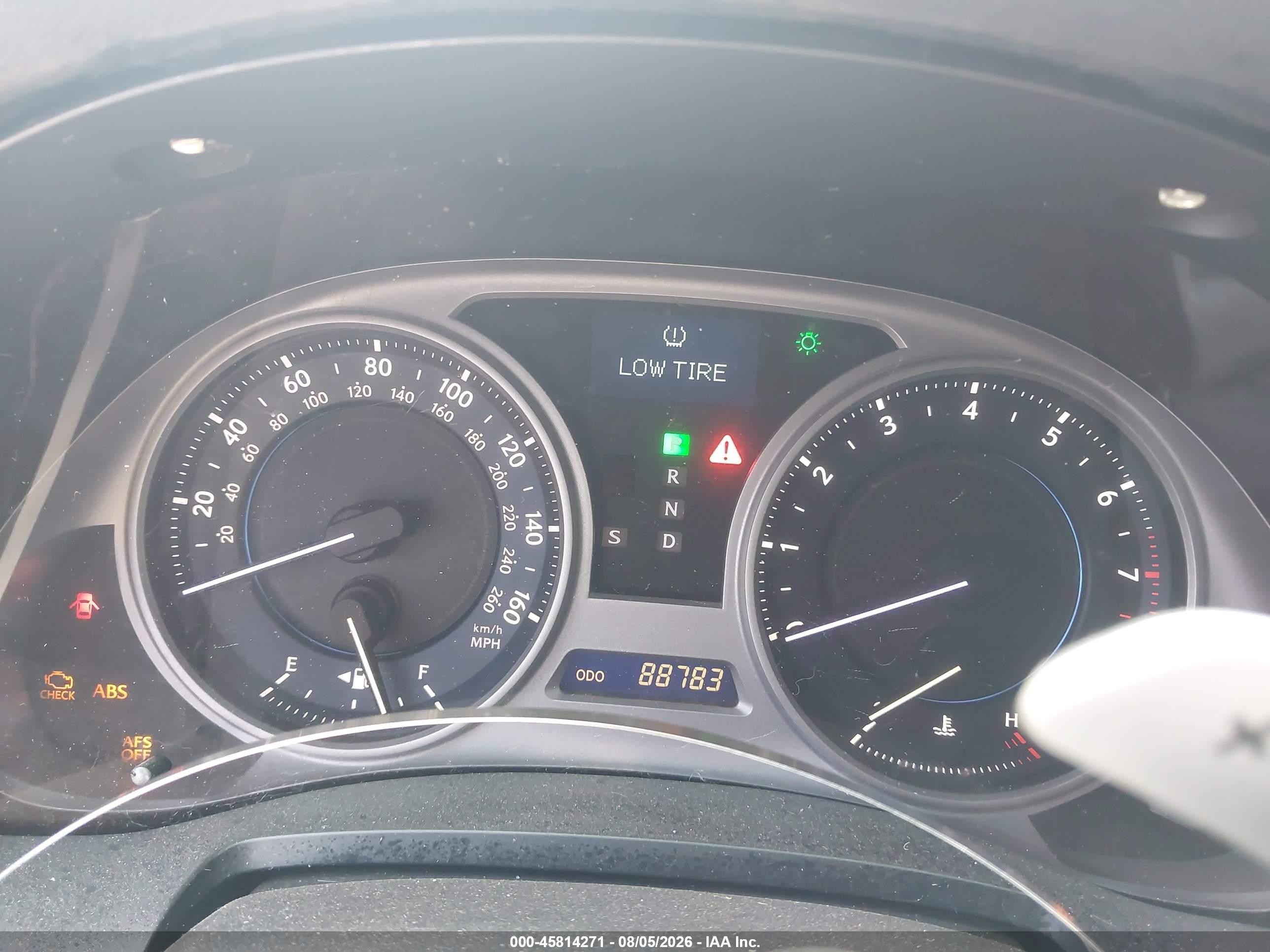 2007 Lexus Is 250 Silver vin: JTHBK262575048077