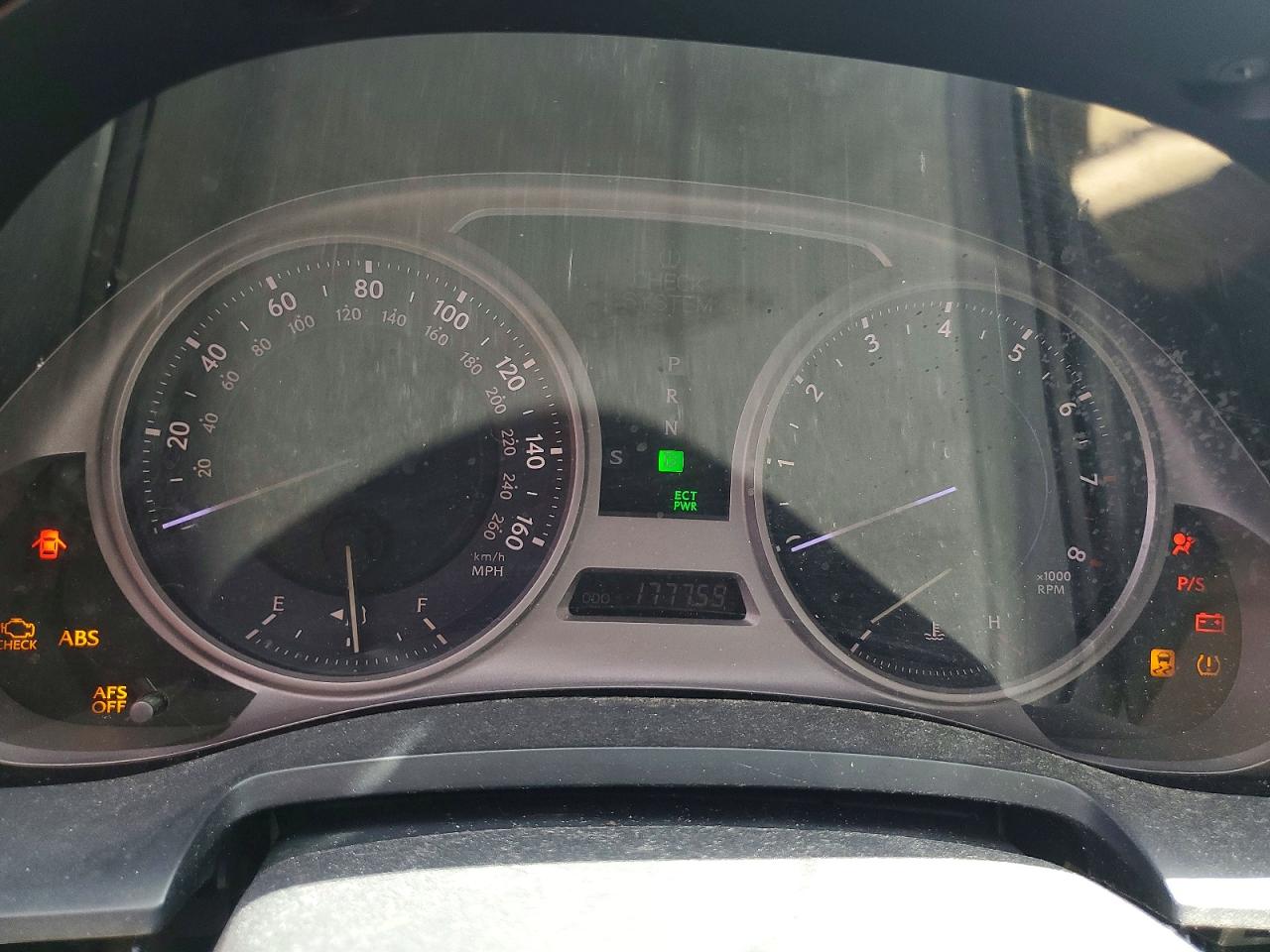 2008 Lexus Is 250 Base Белый vin: JTHBK262582065321