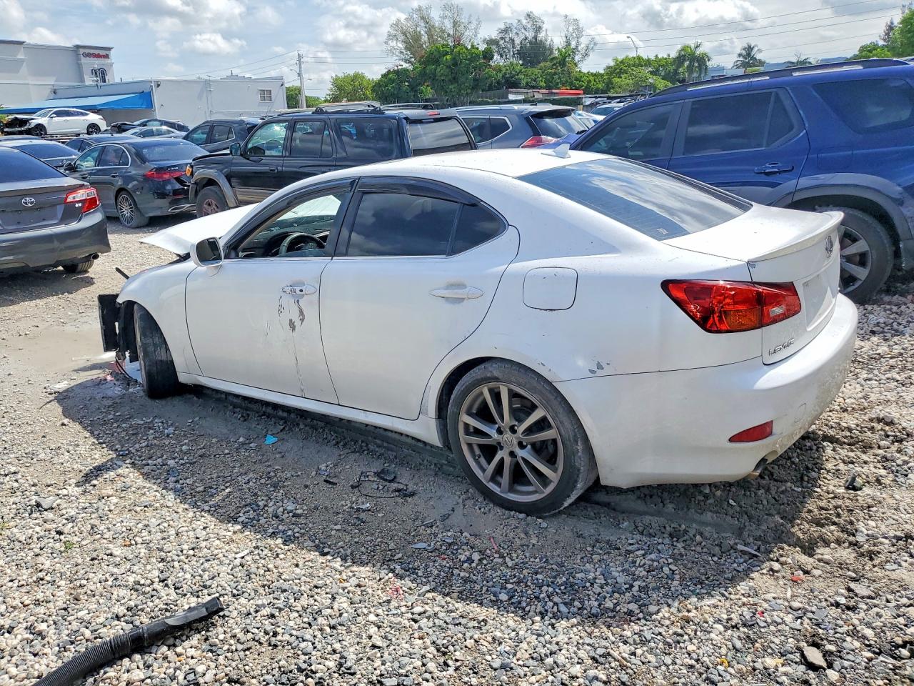 2008 Lexus Is 250 Base Белый vin: JTHBK262582065321