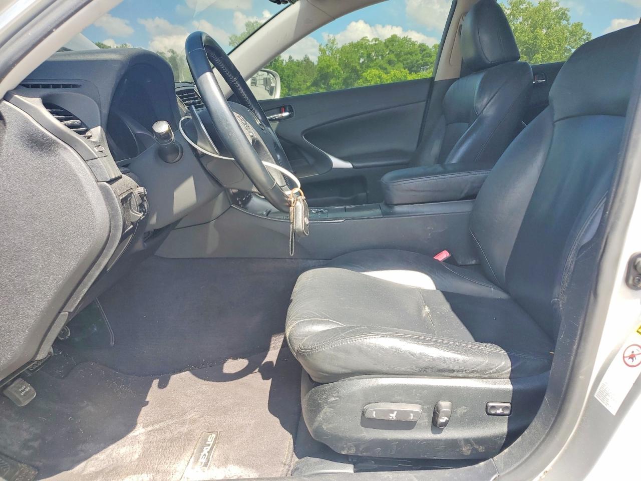 2008 Lexus Is 250 Silver vin: JTHBK262582065951