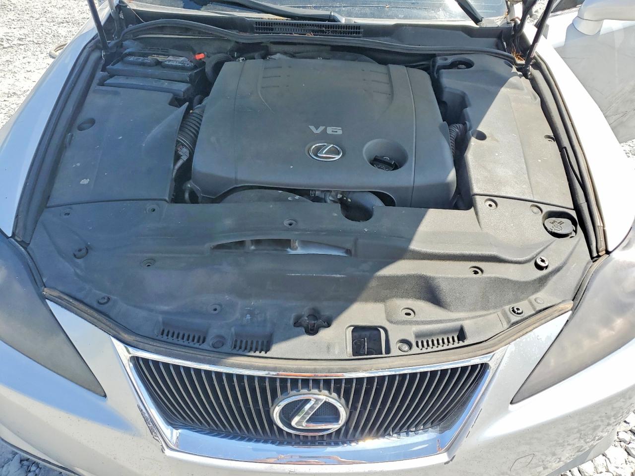 2008 Lexus Is 250 Silver vin: JTHBK262582065951