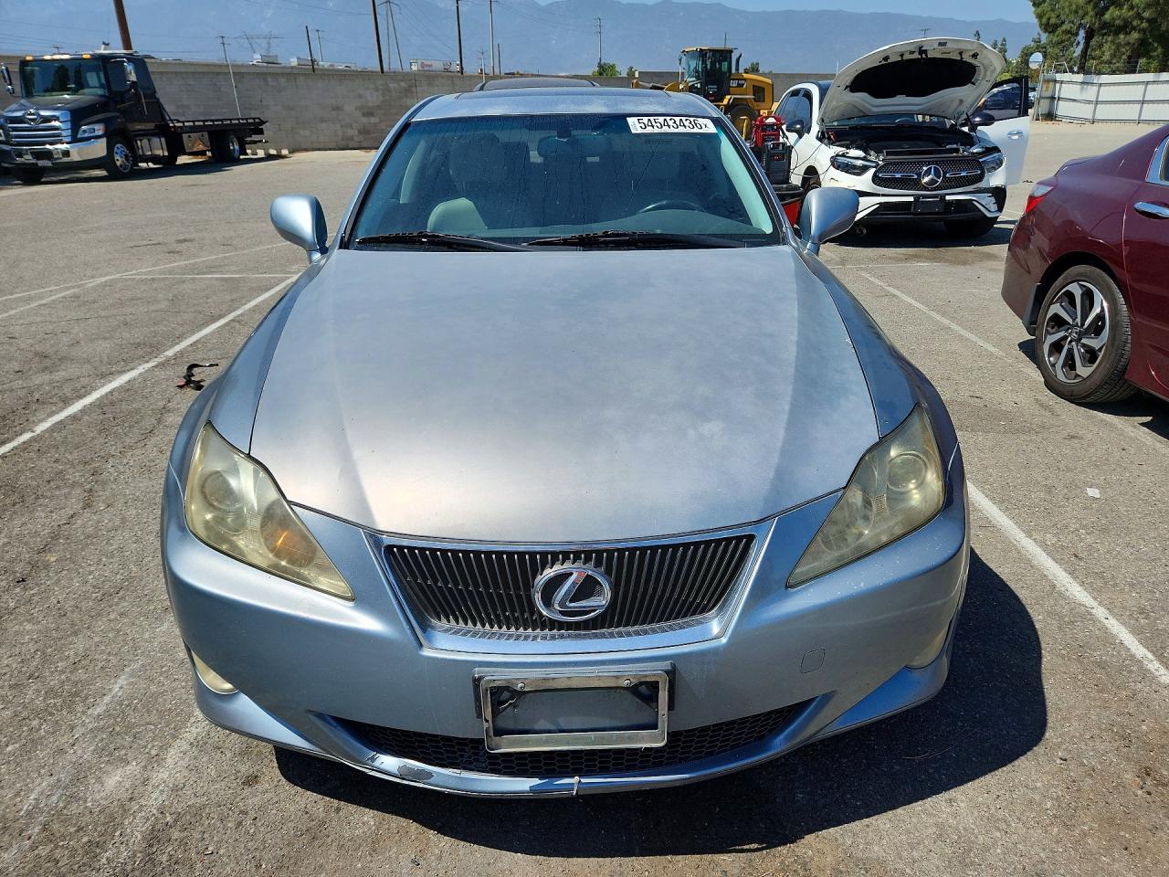 2008 Lexus Is 250 Blue vin: JTHBK262582068056