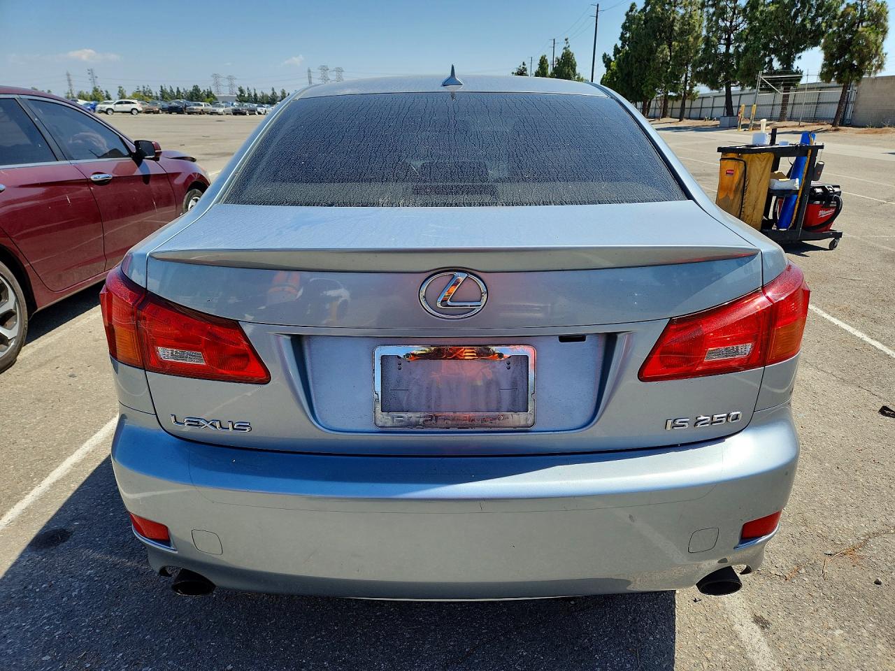 2008 Lexus Is 250 Blue vin: JTHBK262582068056