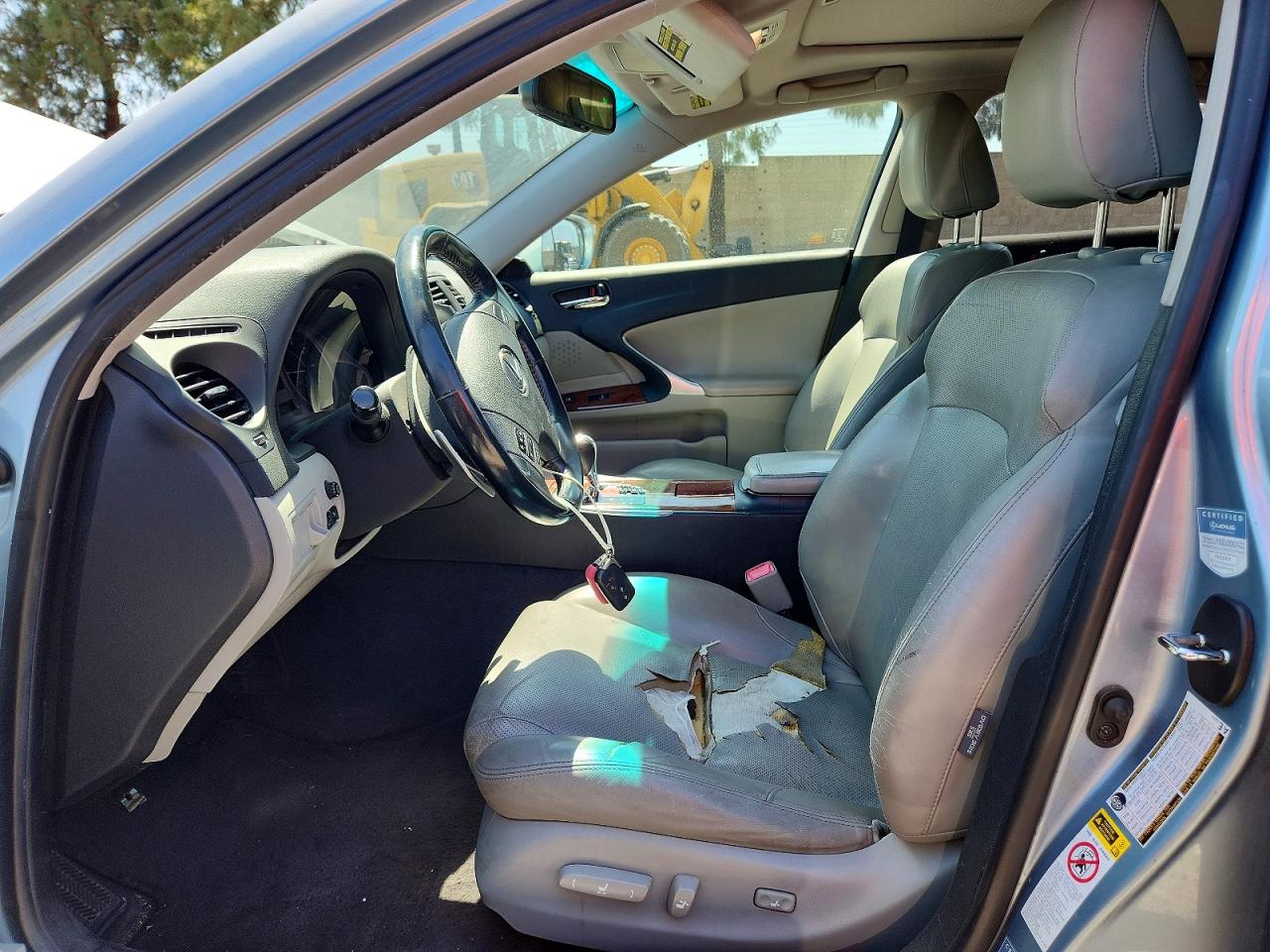 2008 Lexus Is 250 Blue vin: JTHBK262582068056