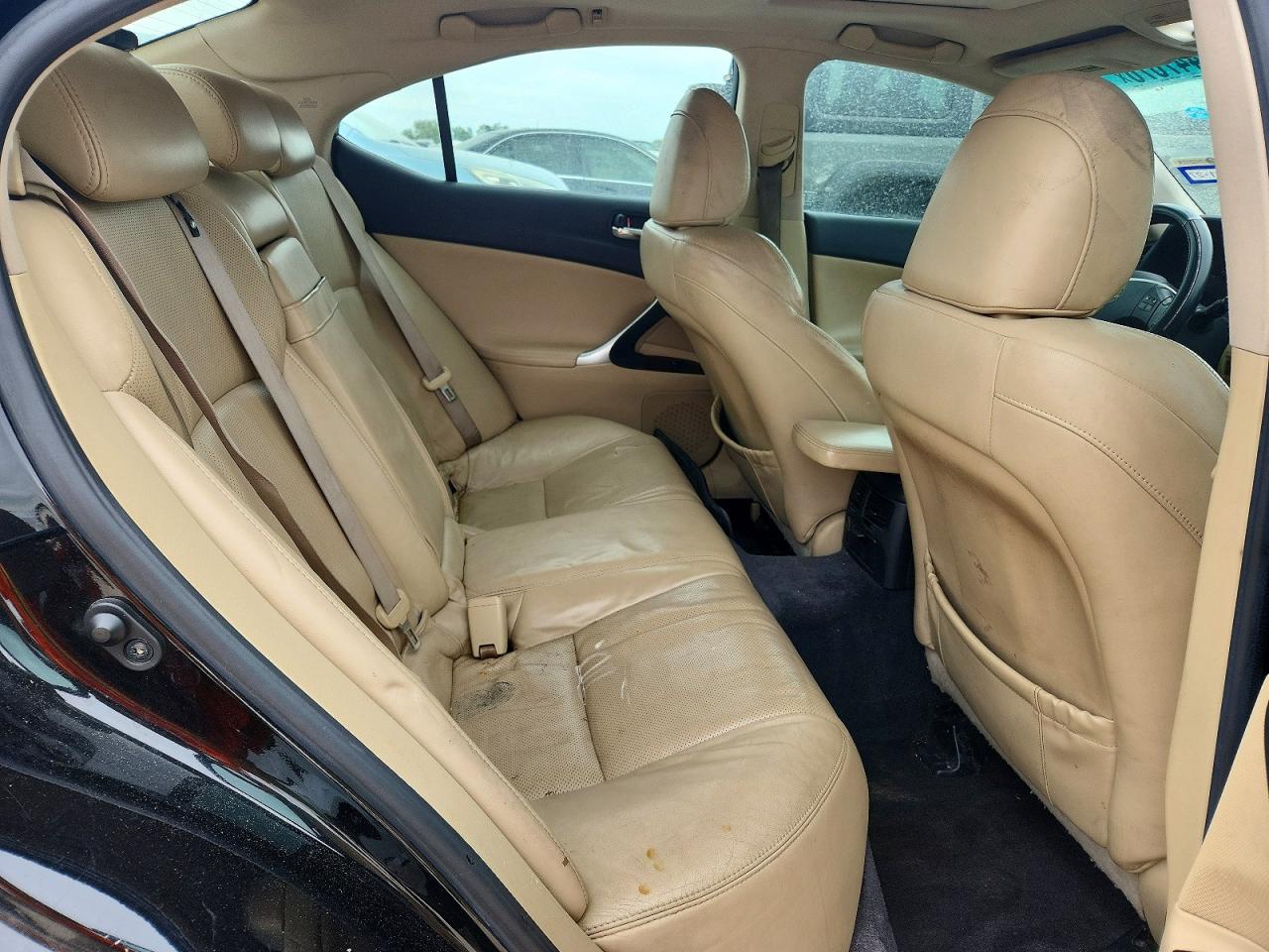 2008 Lexus Is 250 Black vin: JTHBK262585066595