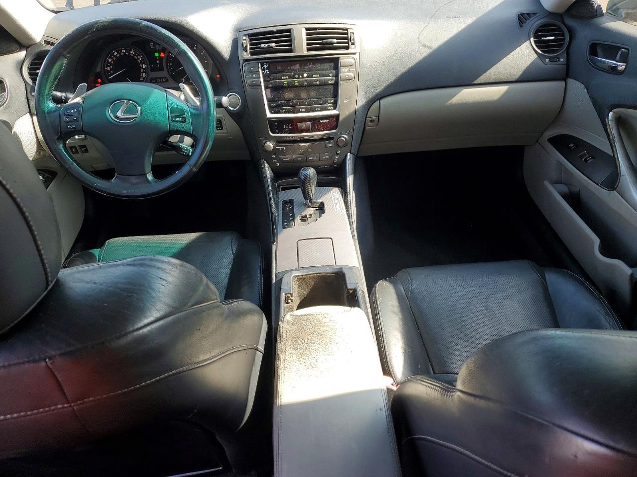 2008 Lexus Is 250 Base Черный vin: JTHBK262585085325