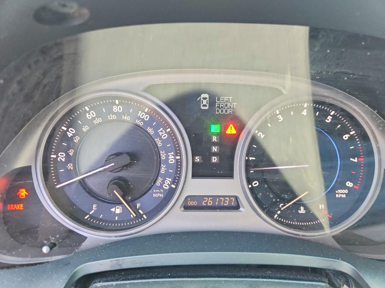 2008 Lexus Is 250 Base Черный vin: JTHBK262585085325
